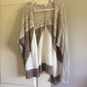 Oversized cardigan